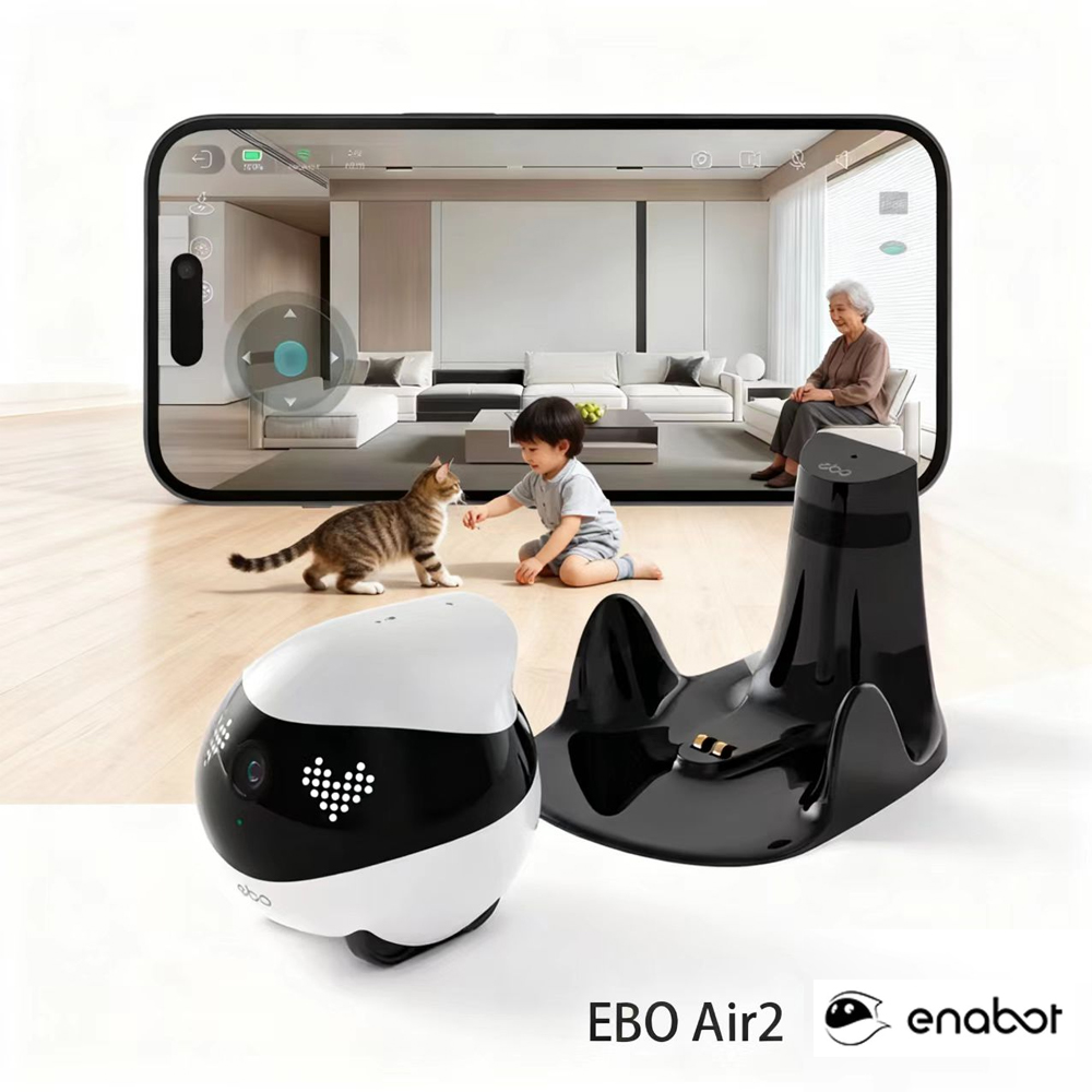 Home Security Robot Dog - Enabot EBO AIR 2 رفيق روبوت