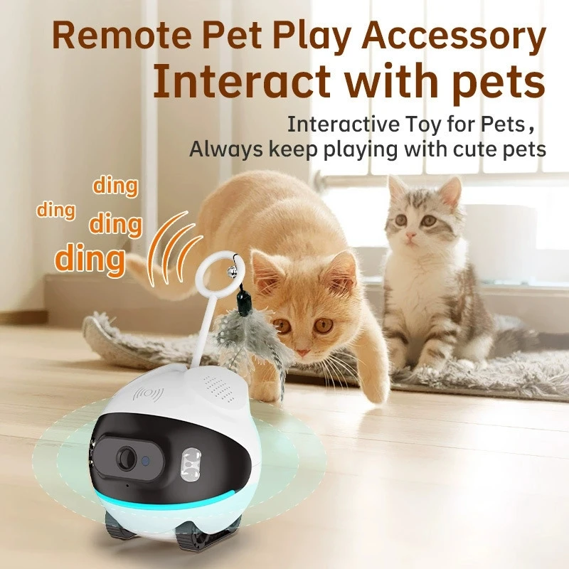Home Security Robot Dog - كاميرا روبوت ذكية لرعاية الحيوانات الأليفة