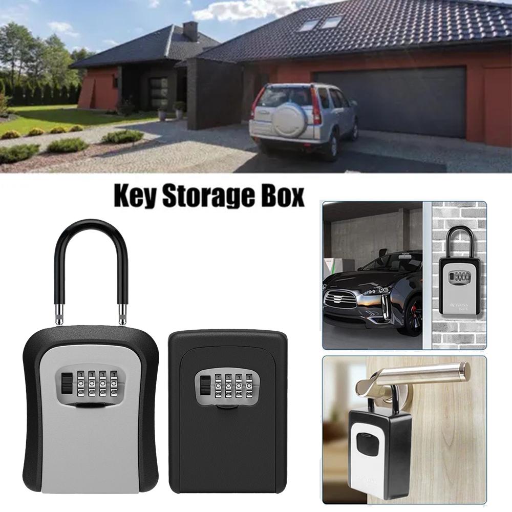 Home Security Key Box - الحائط مفتاح صندوق تخزين المحمولة مفتاح