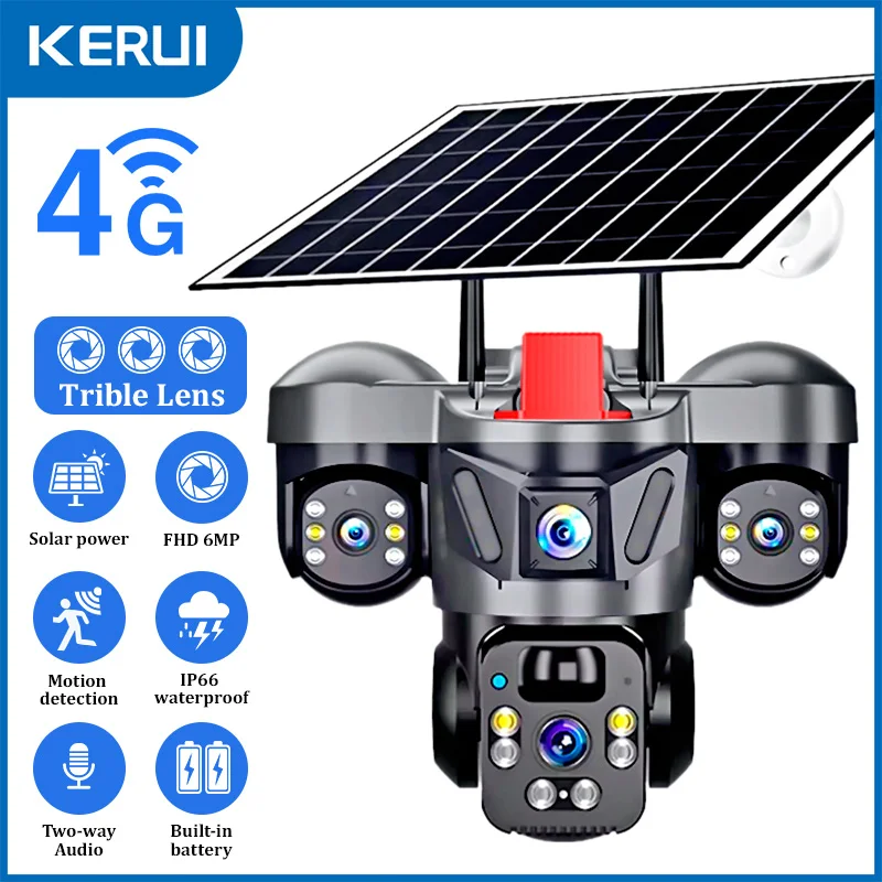 Home Security News - KERUI V380 Pro في الهواء الطلق