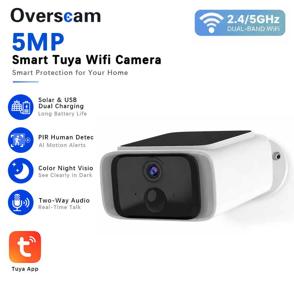 Home Security News - كاميرا أمان لاسلكية تعمل بالطاقة الشمسية