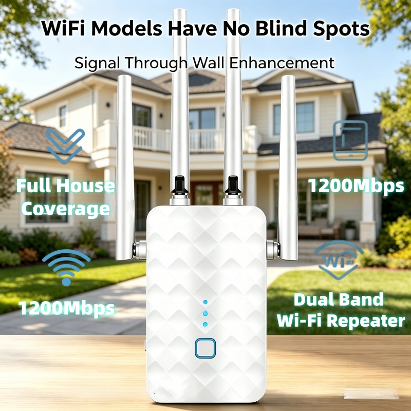 Home Security Network - مقوي إشارة واي فاي لاسلكي بسرعة