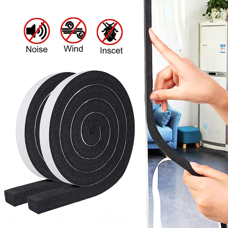 Home Security Front Door - 4 متر رغوة نافذة شرائط عزل