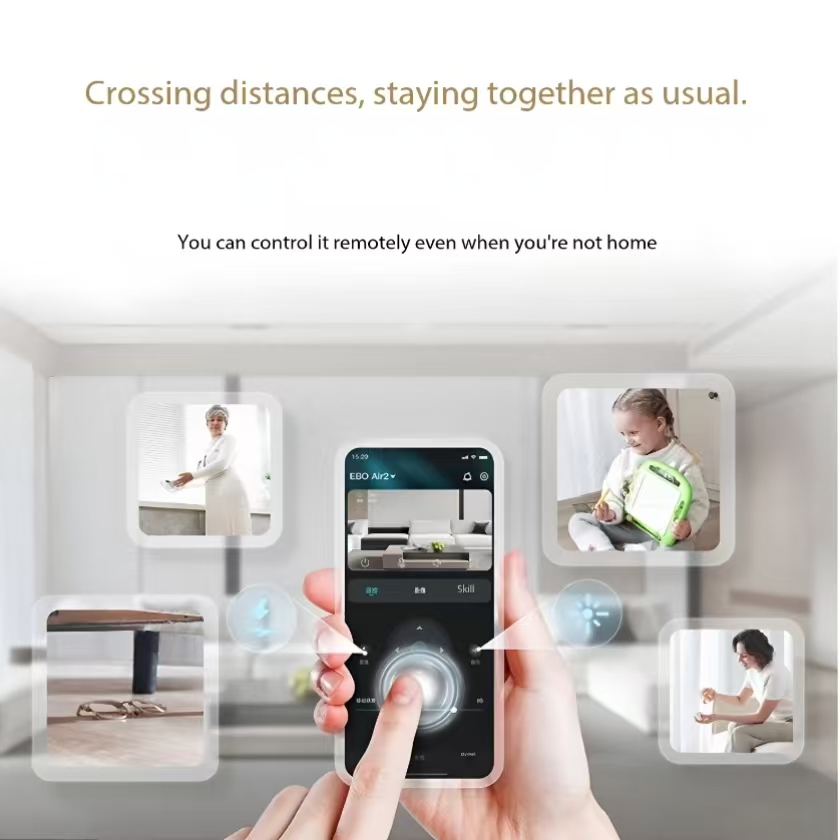 Enabot EBO AIR 2 رفيق روبوت 2K - مراجعة Home Security Robot Dog وسعره