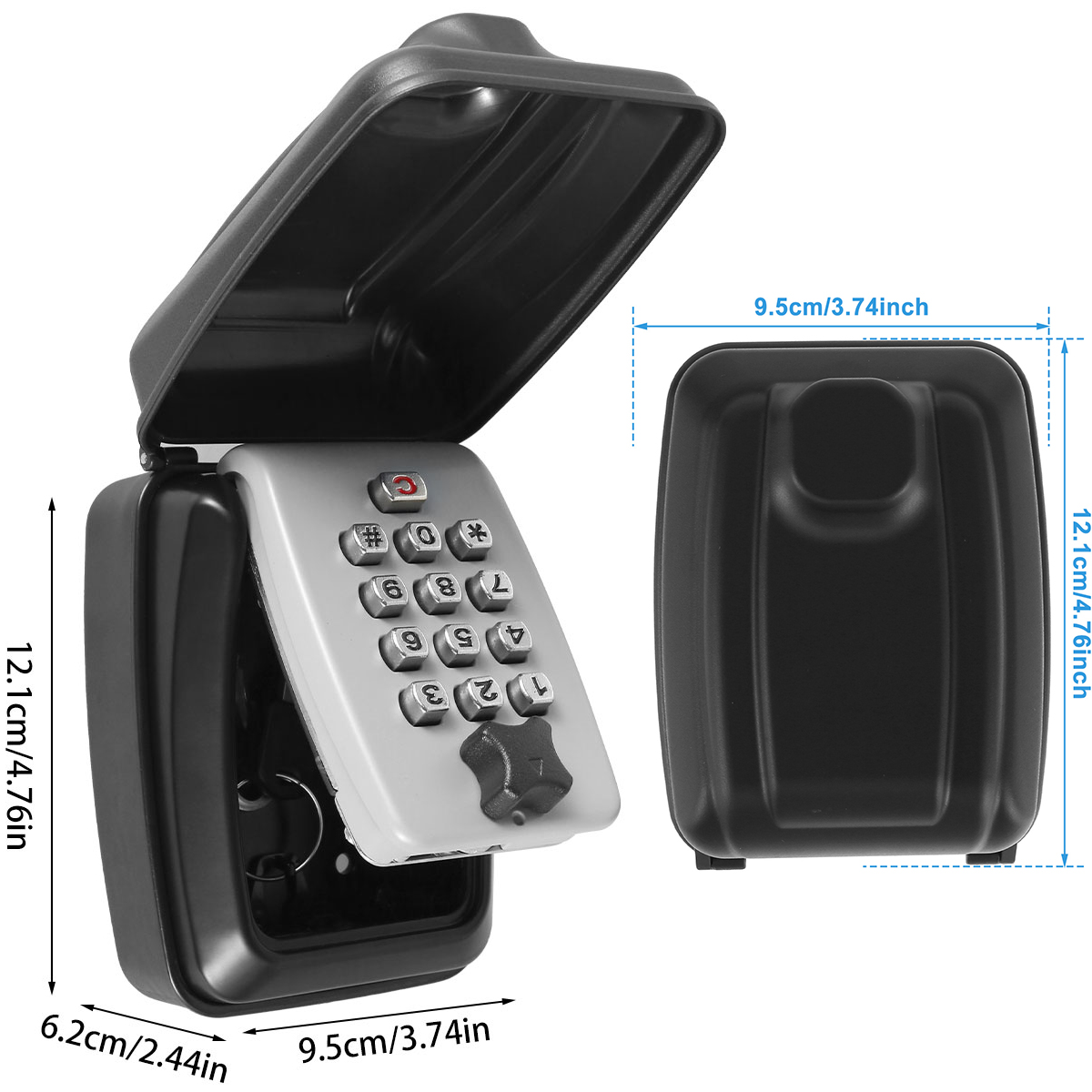 مفتاح اقفال الصناديق جدار جبل  - مراجعة Home Security News وسعره
