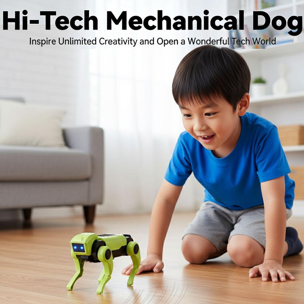 قطعة أو قطعتين من لعبة الكلب ا - مراجعة Home Security Robot Dog وسعره