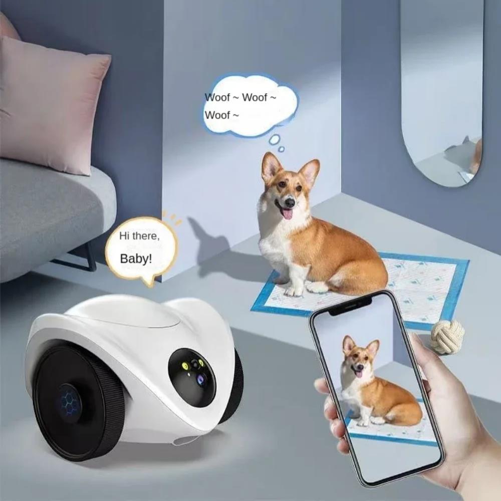 كاميرا روبوت للحيوانات الأليفة - مراجعة Home Security Robot Dog وسعره