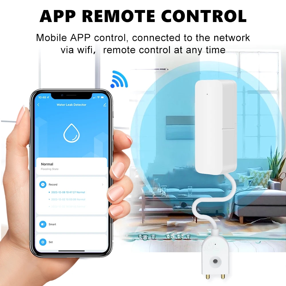 Tuya واي فاي الذكية تسرب الميا - مراجعة Home Security Network وسعره