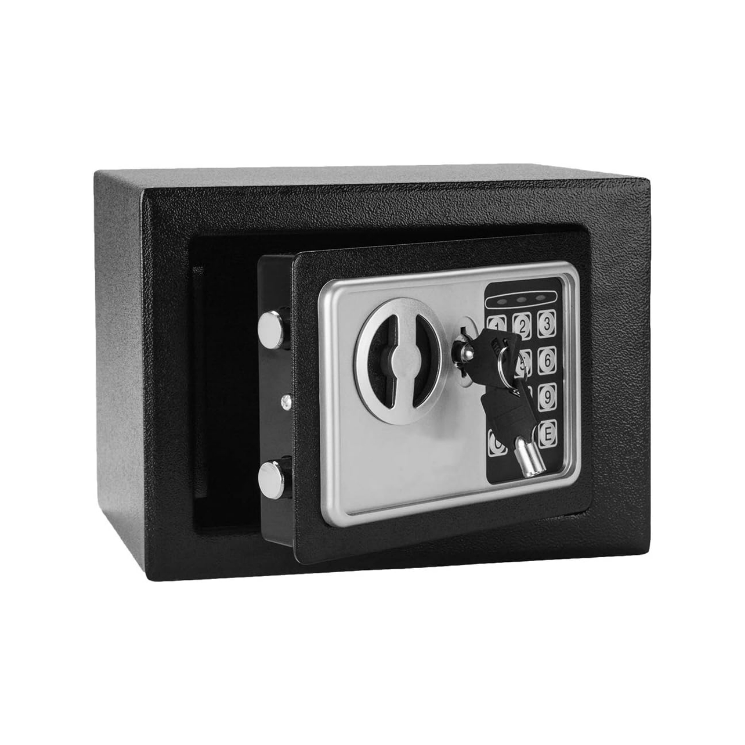 خزنة أمان سوداء بقفل إلكتروني  - مراجعة Home Security Key Box وسعره