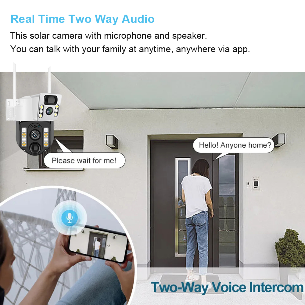 كاميرا مراقبة CCTV شمسية خارجي - مراجعة Home Security News وسعره