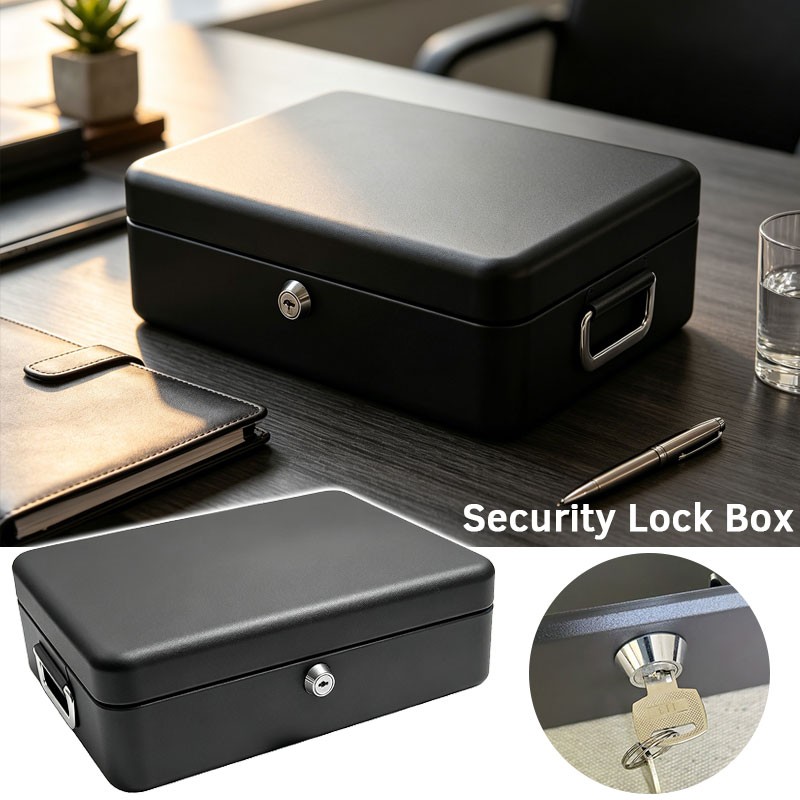 صندوق أمان مقاوم للحريق كبير و - مراجعة Home Security Key Box وسعره