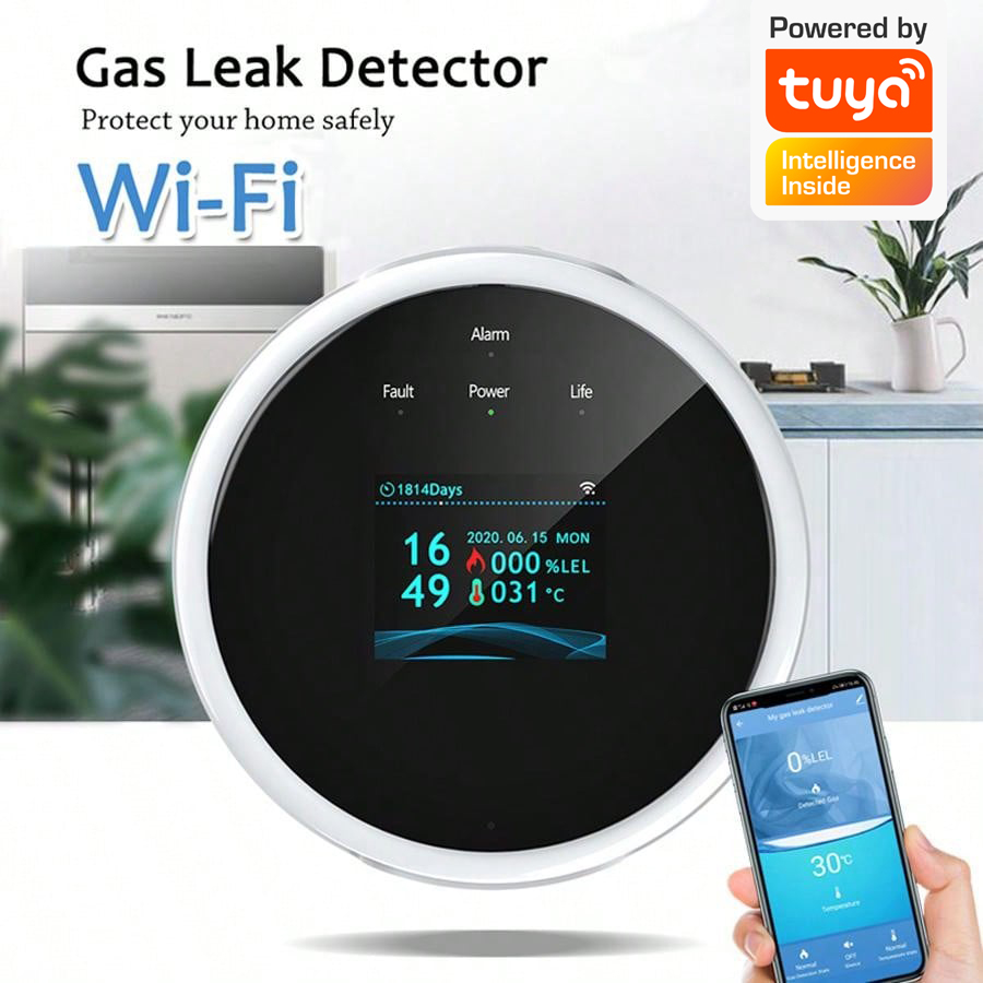 جهاز استشعار إنذار الغاز بتقني - مراجعة Home Security Network وسعره