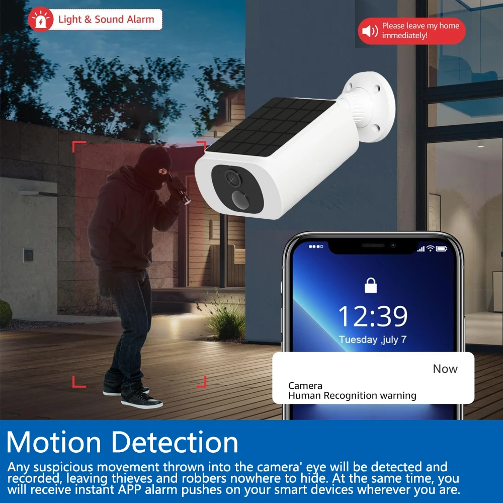 كاميرا أمان لاسلكية تعمل بالطا - مراجعة Home Security News وسعره