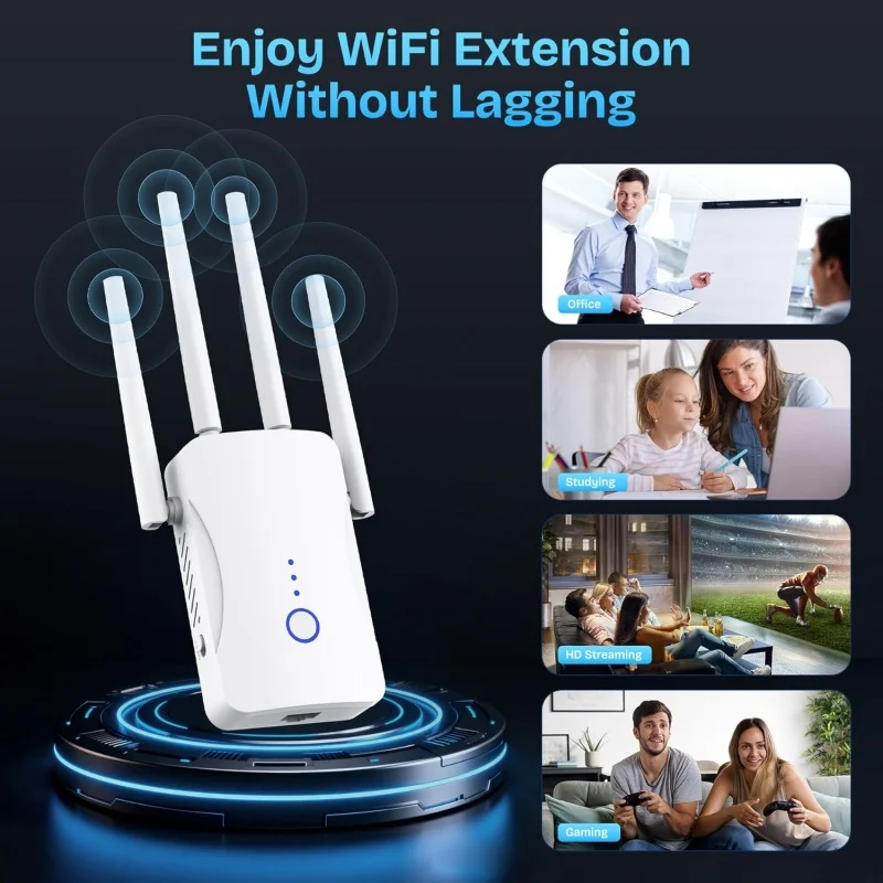 مكرر واي فاي ثنائي النطاق 2.4  - مراجعة Home Security Network وسعره