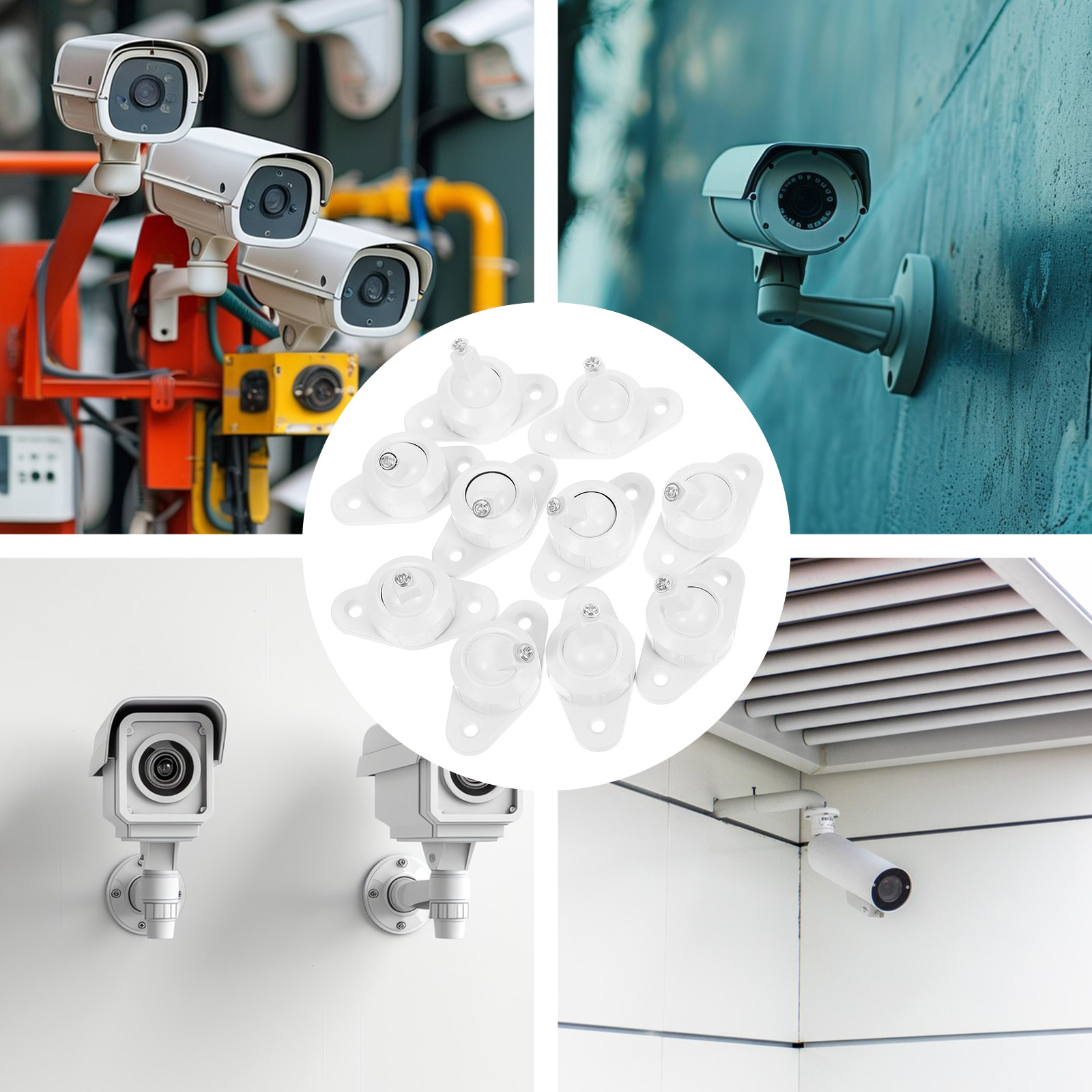 10 قطع من حوامل الاستشعار العا - مراجعة Home Security Firms وسعره