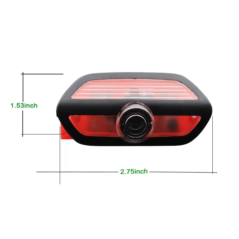 2 قطعة باب السيارة ضوء السلامة - مراجعة Home Security Logo وسعره