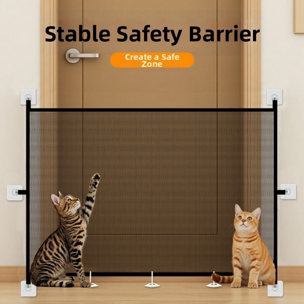 جديد المحمولة قابل للسحب حاجز  - مراجعة Home Security Fence وسعره